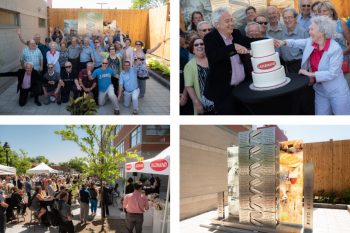 Unveiling of the Lallemand Centennial Triptych